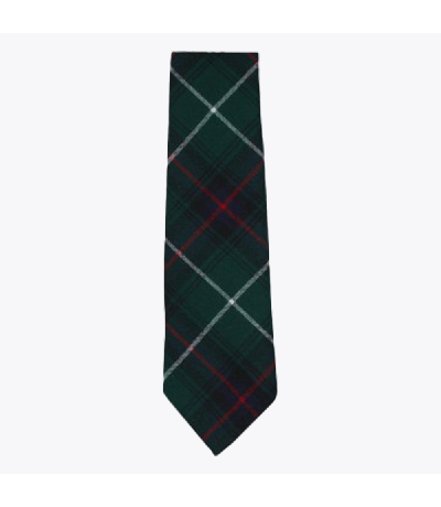 MacDonald Lord of the Isles Green Tartan Tie
