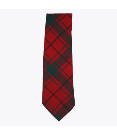 MacDonald Lord of the Isles Red Tartan Tie
