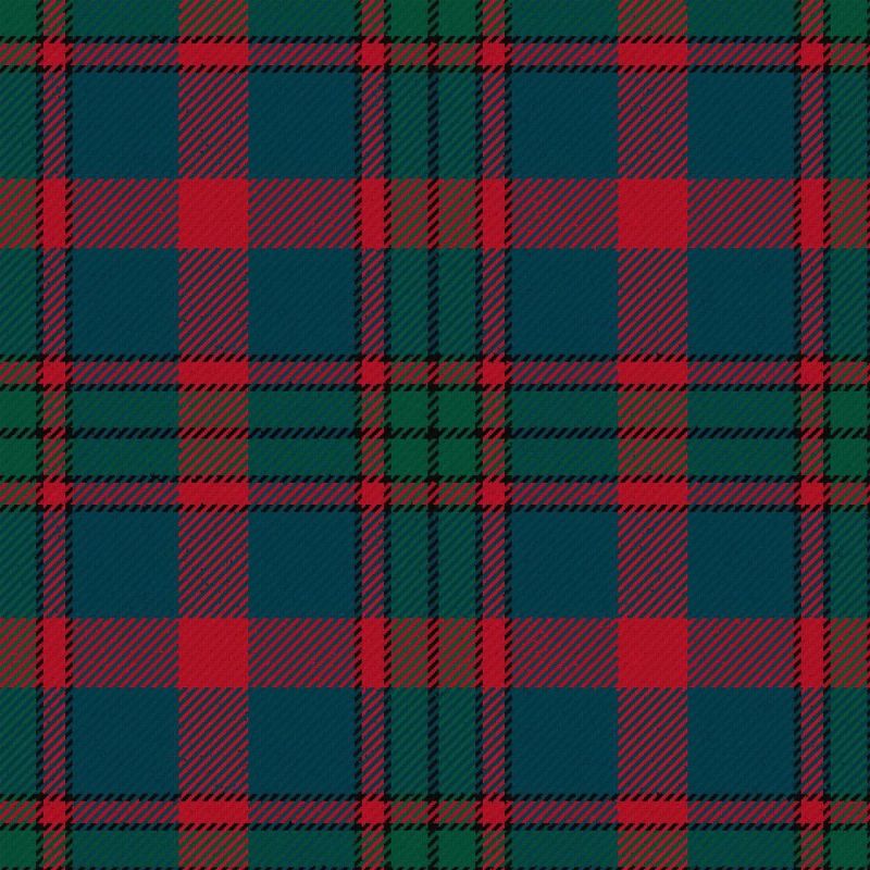 American Confederate Military Modern Tartan Kilt