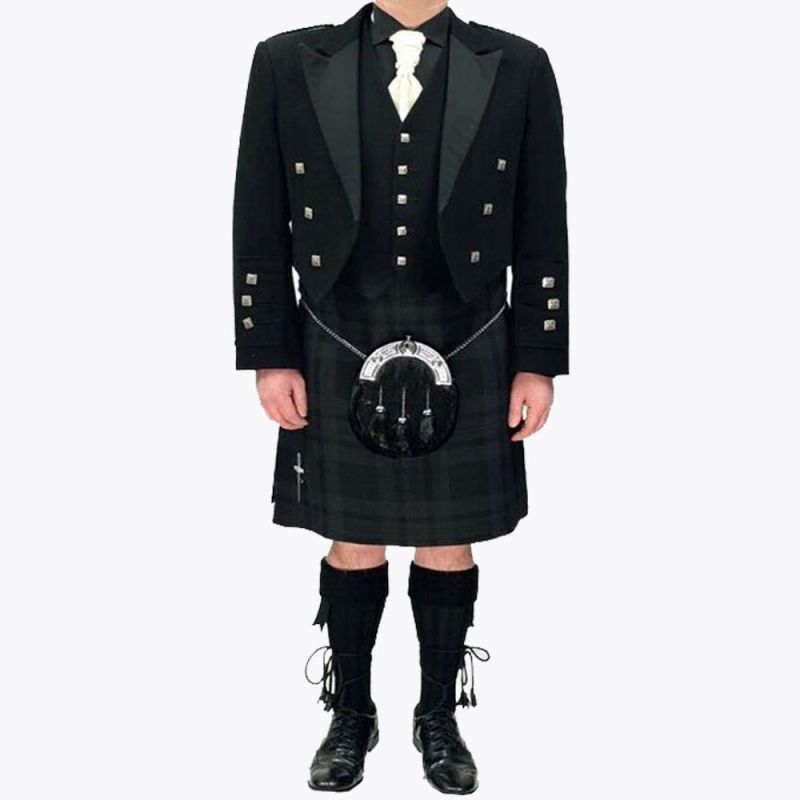 Black Modern Prince Charlie Outfit Black Modern Prince Charlie Outfit