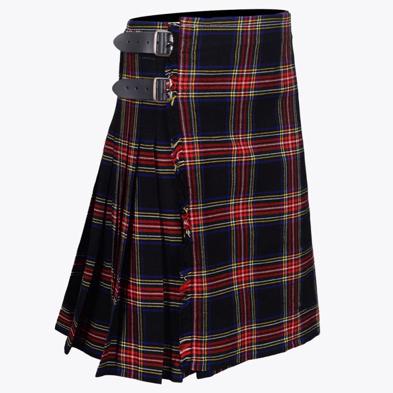 Black Stewart Tartan kilt Black Stewart Tartan kilt
