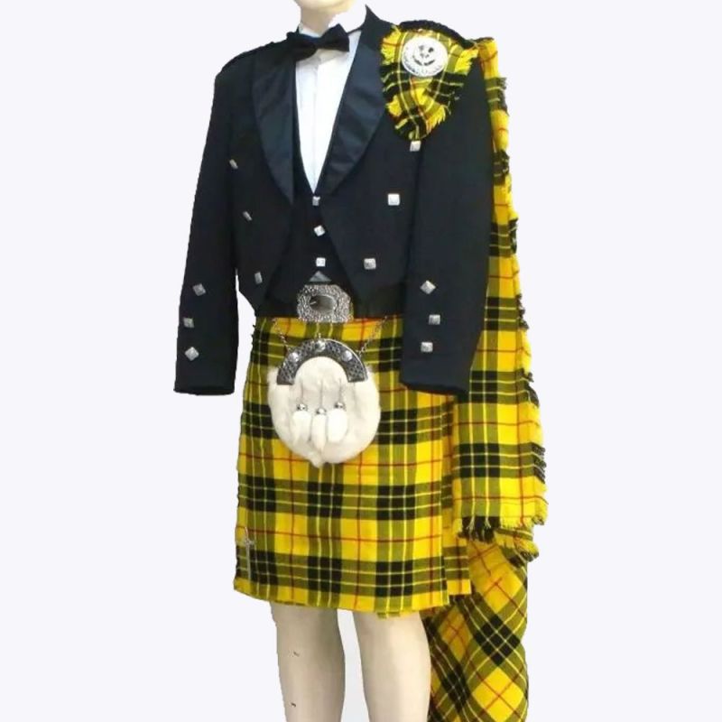 Clan Macleod Of Lewis Tartan Prince Charlie Kilt Outfit Clan Macleod Of Lewis Tartan Prince Charlie Kilt Outfit
