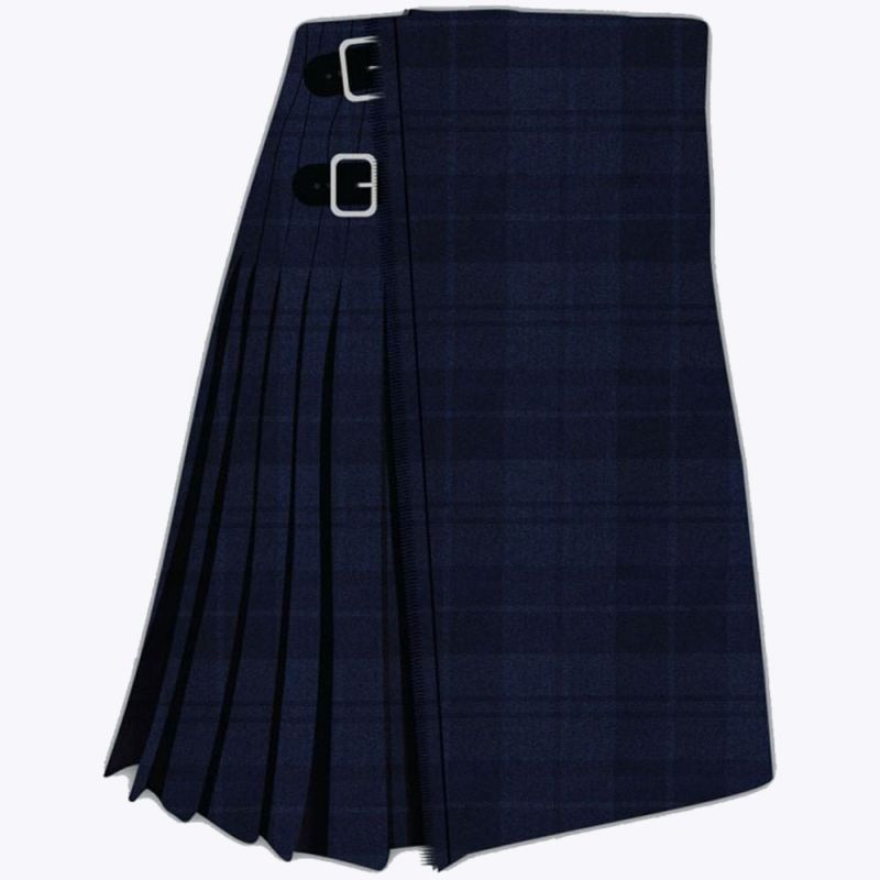 Dark Douglas Navy Tartan Kilt Dark Douglas Navy Tartan Kilt