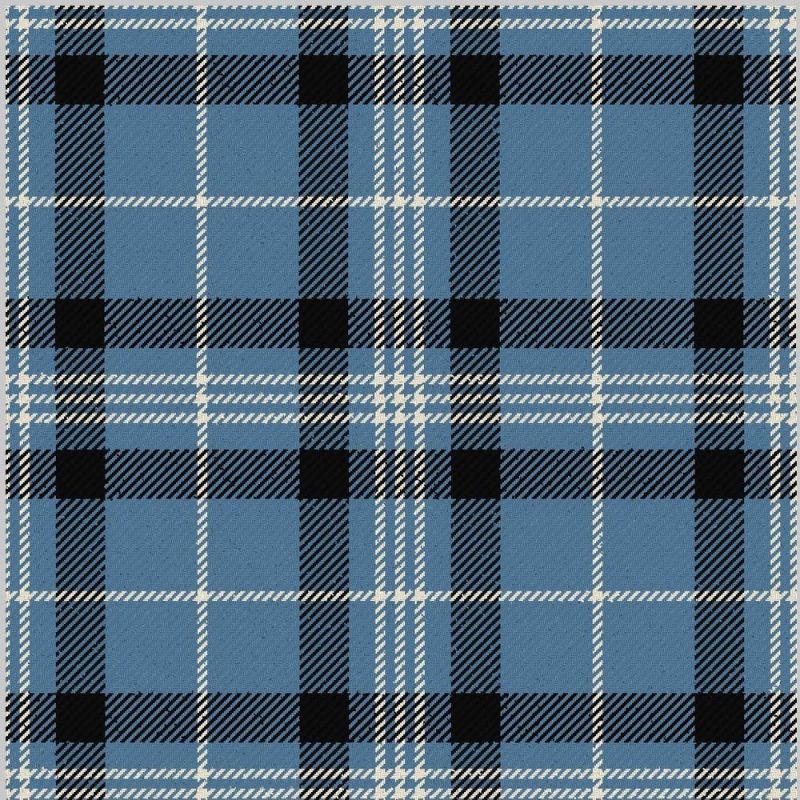 Angle Blue Tartan Kilt Angle Blue Tartan Kilt