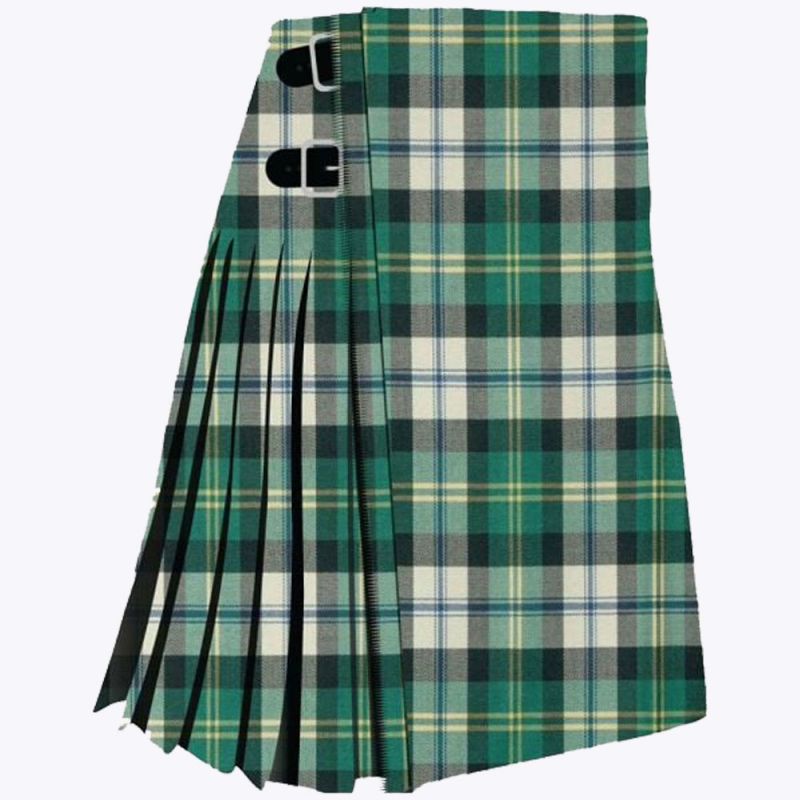 Gigha Green Tartan Kilt