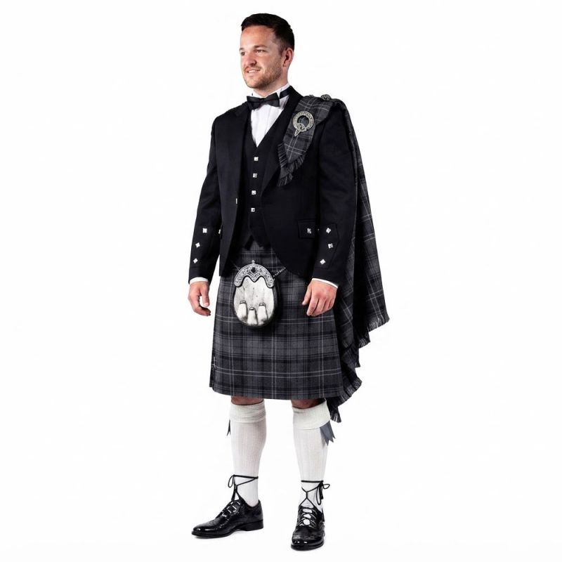 Granite Tartan Argyll Kilt Outfit Granite Tartan Argyll Kilt Outfit