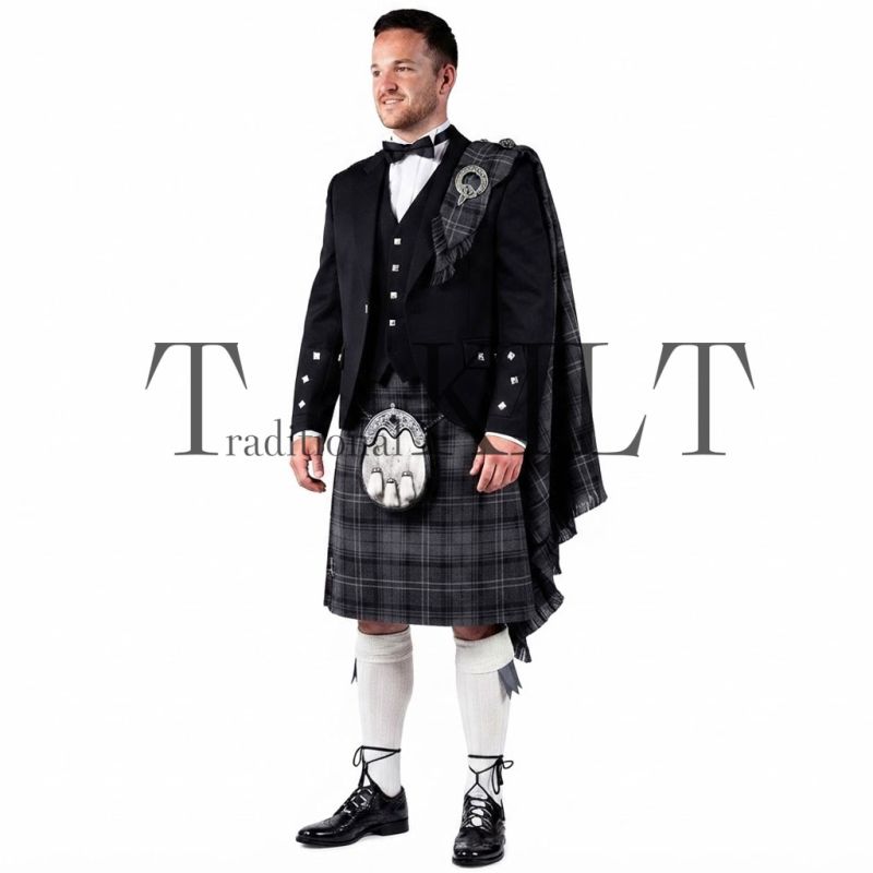 Granite Tartan Argyll Kilt Outfit Granite Tartan Argyll Kilt Outfit
