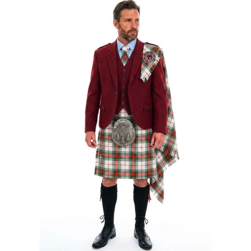 House of  Stuart Tartan Kilt Outfit