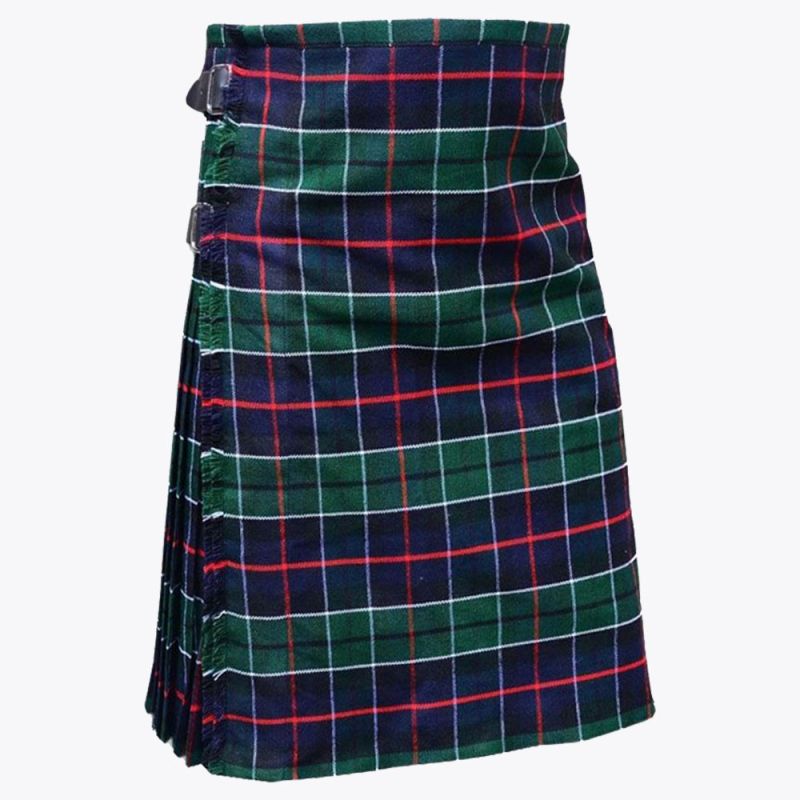 Clan Leslie Green Modern Tartan Kilt Clan Leslie Green Modern Tartan Kilt