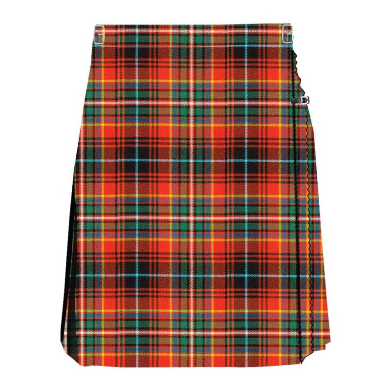 Macinnes Red Ancient Women Tartan Kilt
