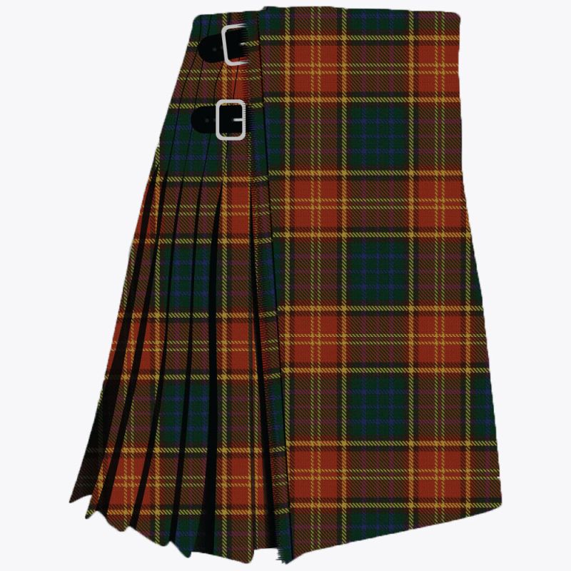 Roscommon County Ancient Premium Tartan Kilt Roscommon County Ancient Premium Tartan Kilt