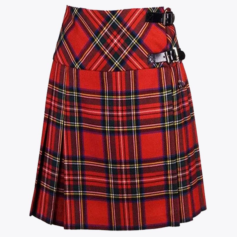 Royal Stewart Women Tartan Mini Kilt
