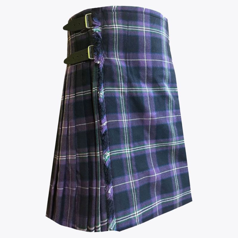 Scottish Heather Tartan Kilt