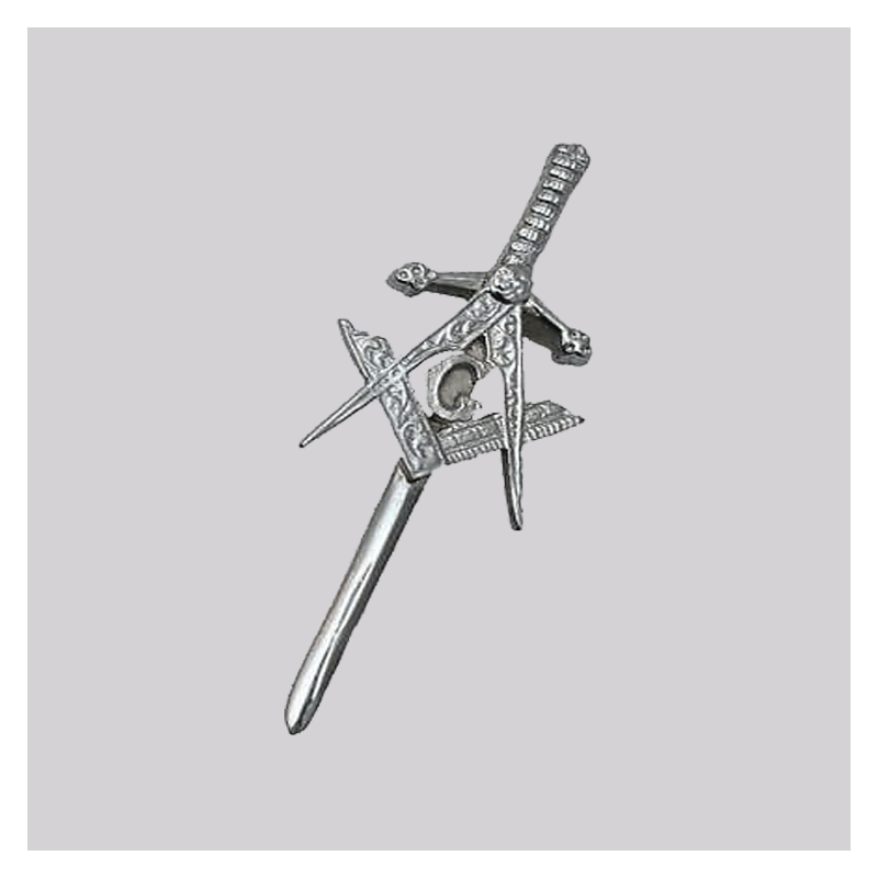 Scottish Highland Masonic Kilt Pin