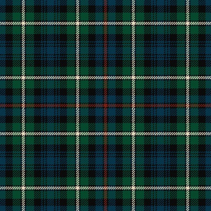 Seaforth Highlanders Of Canada (1910 Sett) Tartan Kilt