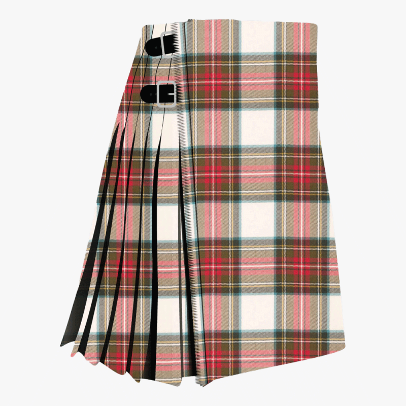 Stewart Dress Weathered Tartan Kilt