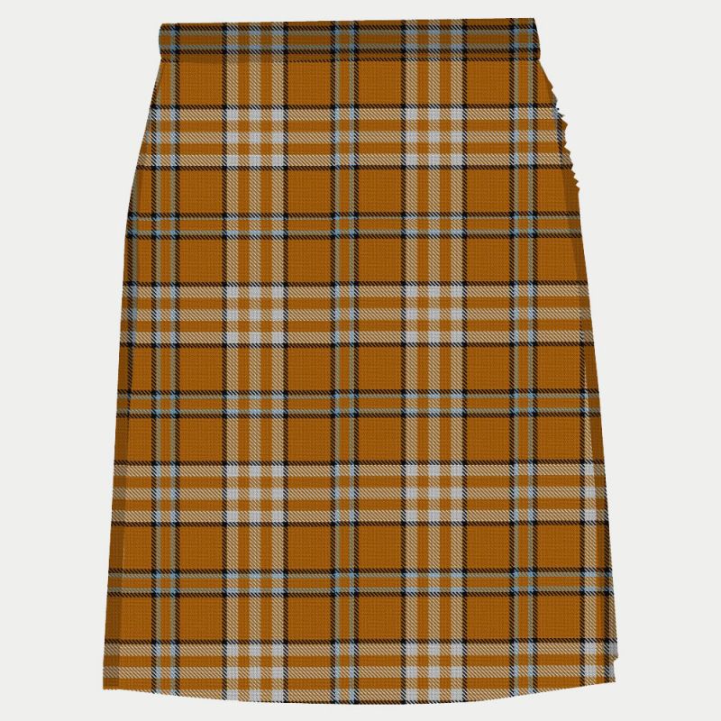 Tennessee Volunteer Orange Women Tartan Kilt