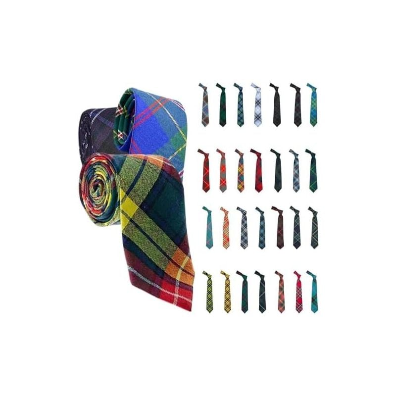 Matching Tartan Neck Tie - Choose your Tartan
