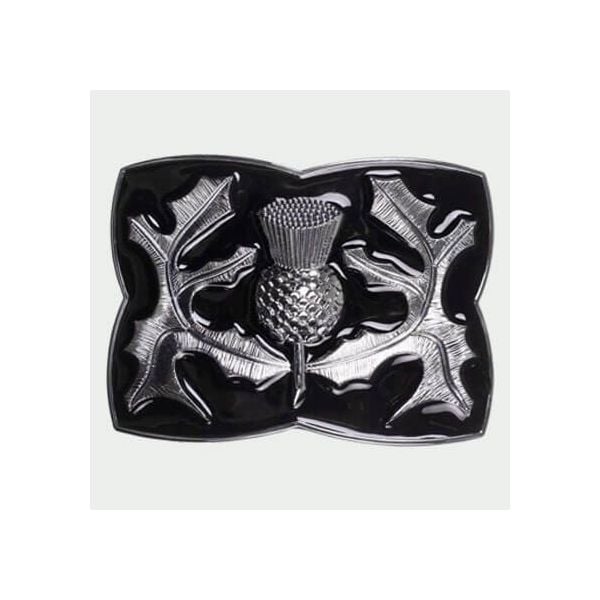 Black Celtic Kilt Buckle