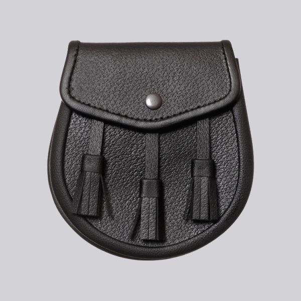 Black Leather Sporran