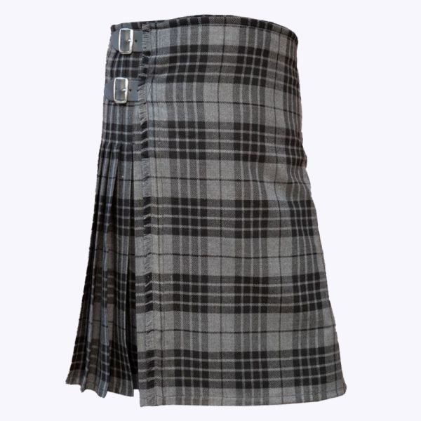 Grey Hamiltan Tartan Kilt