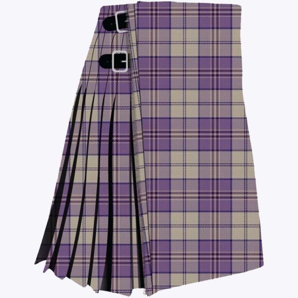 Clan Highland Dancer Harris Lilac Tartan Kilt