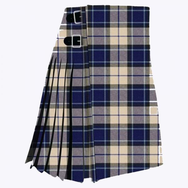 Comrie Navy Blue Tartan Kilt