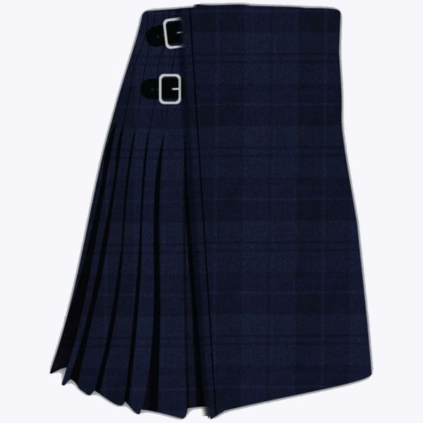 Dark Douglas Navy Tartan Kilt