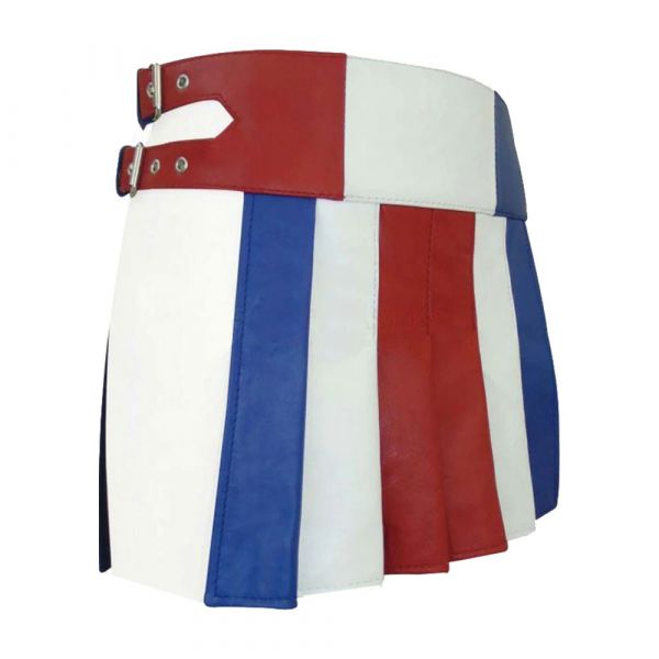 Fashion Gladiator Leather Kilt