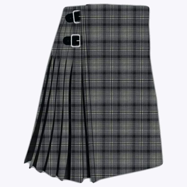 Hebridean Pewter Tartan Kilt
