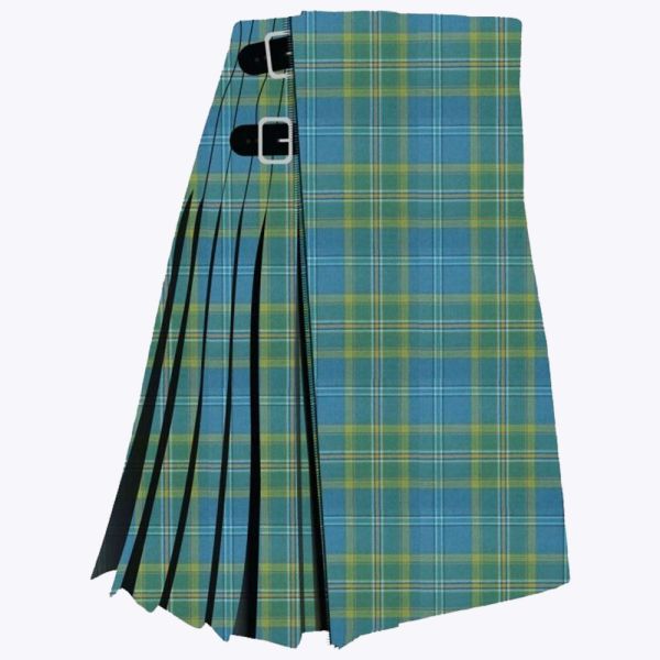  Ireland Blue Irish Tartan Kilt