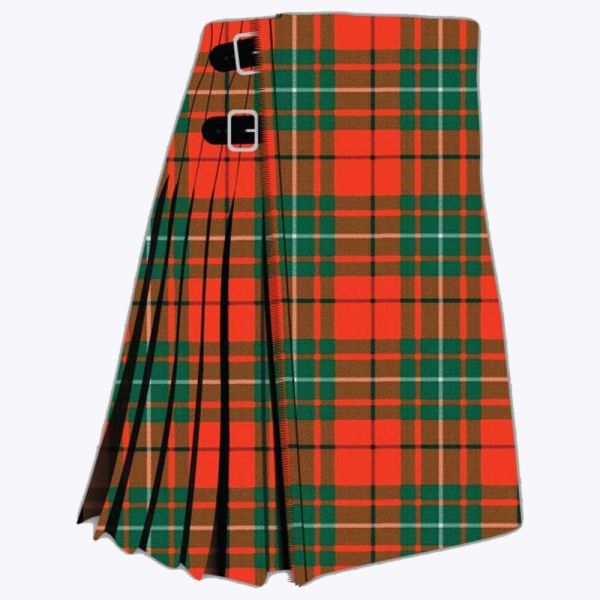MacAuly Red Ancient Tartan Kilt