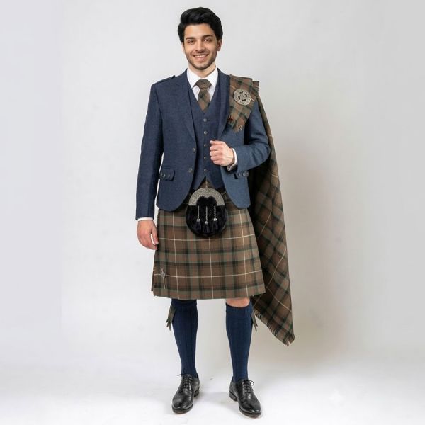 MacDonald of the Isles Hunting Weathered  Tartan Kilt Outfit 