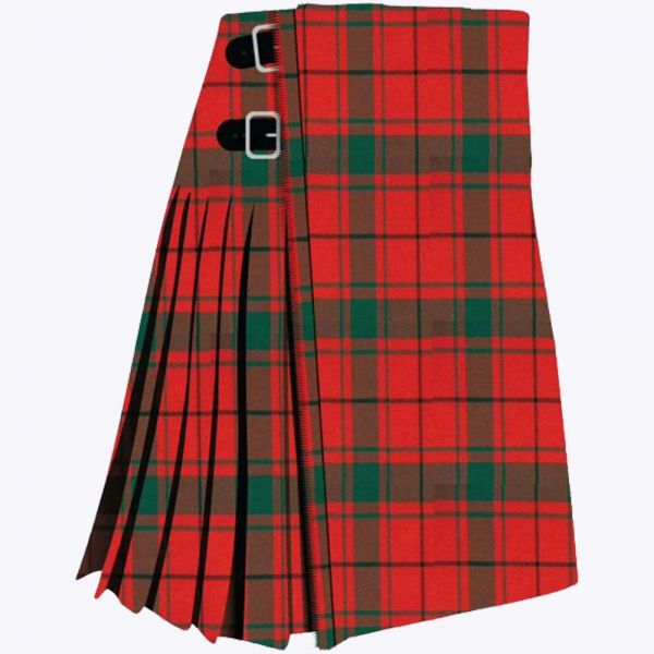 MacDonald Lord of the Isles Red Ancient Tartan Kilt