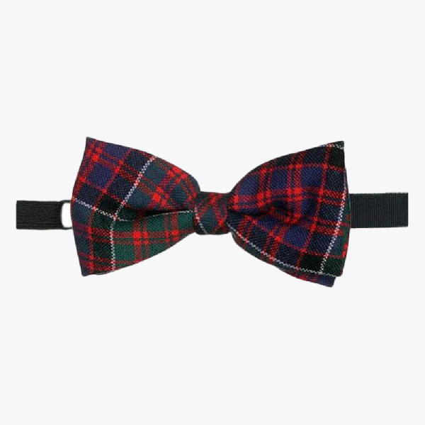 MACDONALD OF CLANRANALD MODERN TARTAN BOW TIE