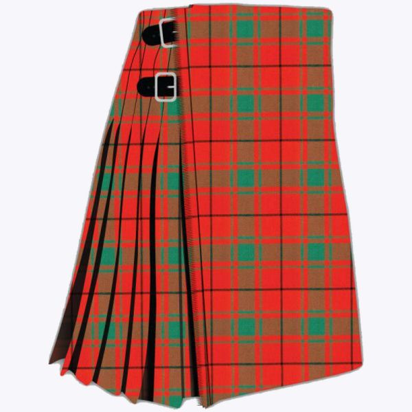 MacDonald Of The Isles Red Ancient Tartan Kilt