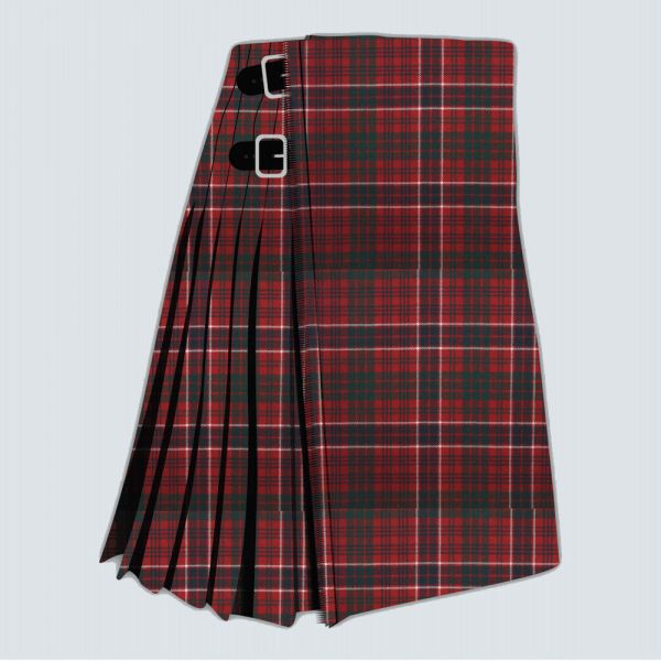 Macrae Red Modern Tartan Kilt