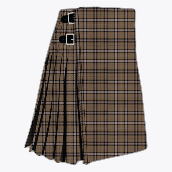 Merrick, Camel Tartan Kilt