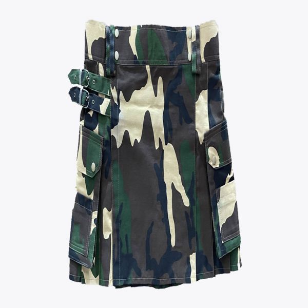 New Woodland Camo Kilt
