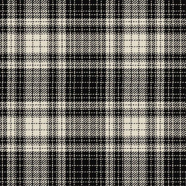 Ogilvie Black & White Tartan Kilt