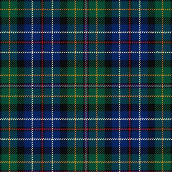 Rust Modern Tartan Kilt