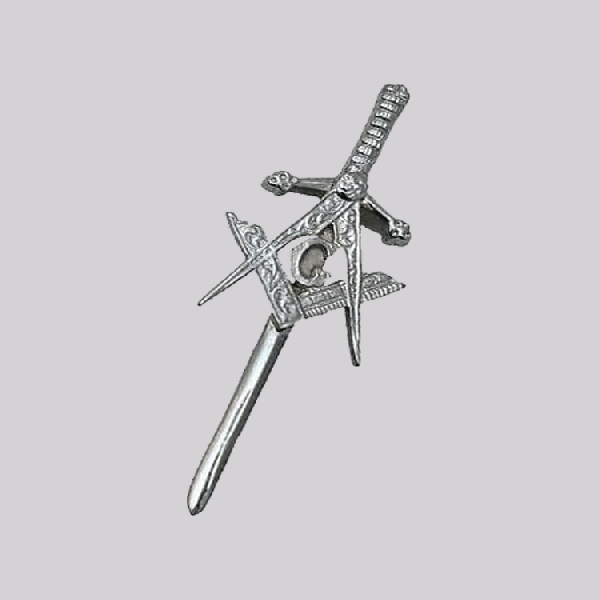 Scottish Highland Masonic Kilt Pin