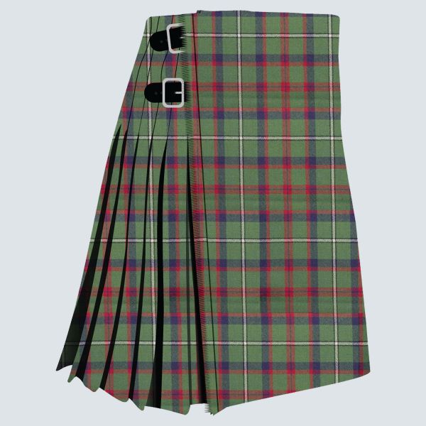 Shaw Green Modern Tartan Kilt 