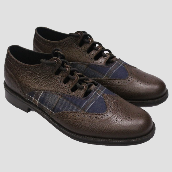 Tartan Ghillie Brogues For Men