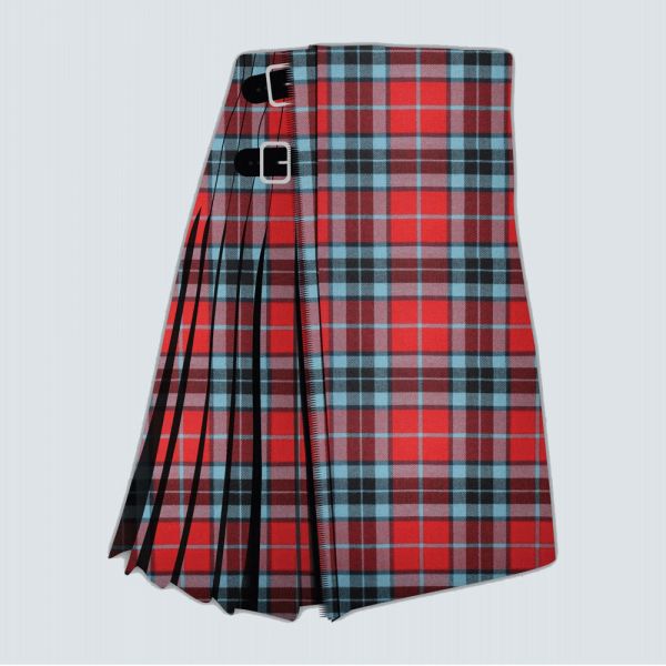 Thompson Red Modern Tartan Kilt