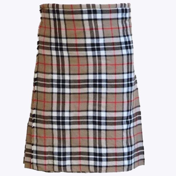 Thompson Camel Tartan Kilt