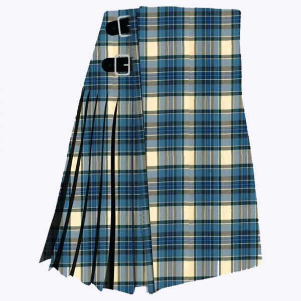 Tiree Turquoise Tartan Kilt