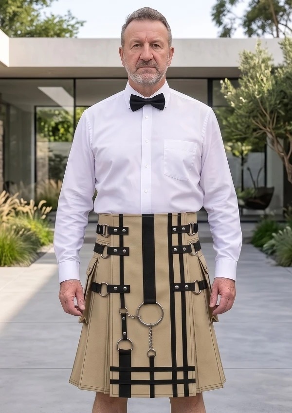 Modern Utility Kilt Outfit