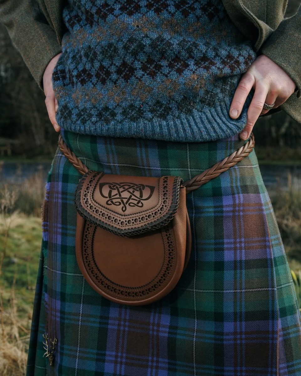 Traditional Scottish sporran